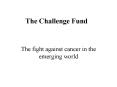 The Challenge Fund PowerPoint PPT Presentation
