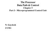 The Processor Data Path