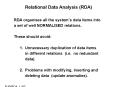 Relational Data Analysis RDA PowerPoint PPT Presentation