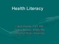 Health%20Literacy PowerPoint PPT Presentation