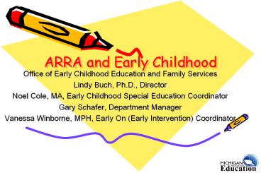 ARRA and Early Childhood