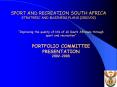 SPORT%20AND%20RECREATION%20SOUTH%20AFRICA%20STRATEGIC%20AND%20BUSINESS%20PLANS%20(2002/03) PowerPoint PPT Presentation