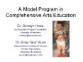 A Model Program in Comprehensive Arts Education PowerPoint PPT Presentation