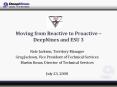 Moving from Reactive to Proactive DeepNines and ESU 3 PowerPoint PPT Presentation