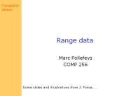 Range data