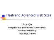Flash and Advanced Web Sites