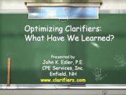 Optimizing%20Clarifiers:%20What%20Have%20We%20Learned?