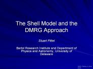 The%20Shell%20Model%20and%20the%20DMRG%20Approach