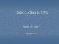 Introduction to UML PowerPoint PPT Presentation