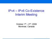 IPv4 