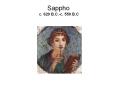 Sappho c. 620 B.C.-c. 550 B.C PowerPoint PPT Presentation