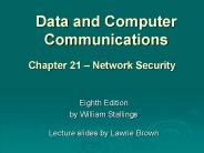 Data and Computer Communications