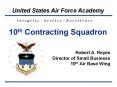 10th Contracting Squadron PowerPoint PPT Presentation