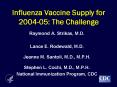 Influenza Vaccine Supply for 2004-05: The Challenge PowerPoint PPT Presentation