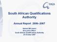 South African Qualifications Authority PowerPoint PPT Presentation