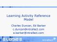 Learning Activity Reference Model PowerPoint PPT Presentation