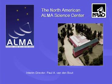 The North American ALMA Science Center