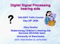 Digital Signal Processing hearing aids PowerPoint PPT Presentation
