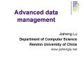 Advanced data management PowerPoint PPT Presentation