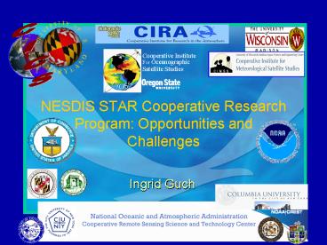 NESDIS STAR Cooperative Research Program: Opportunities and Challenges