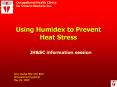 Using Humidex to Prevent Heat Stress PowerPoint PPT Presentation