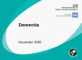 Dementia PowerPoint PPT Presentation