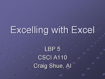 presentation player overlay