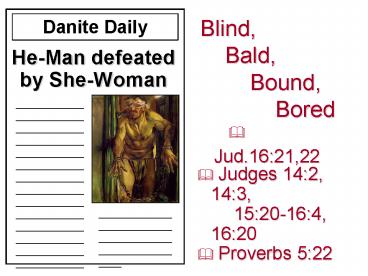 HeMan defeated by SheWoman