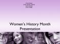 Womens History Month Presentation PowerPoint PPT Presentation