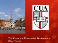 The Catholic University Of America Rome Program PowerPoint PPT Presentation