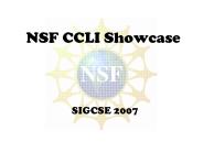 NSF CCLI Showcase