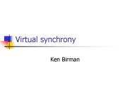 Virtual synchrony
