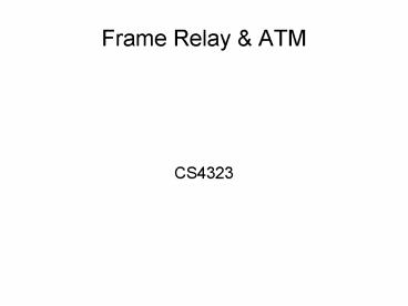 Frame Relay