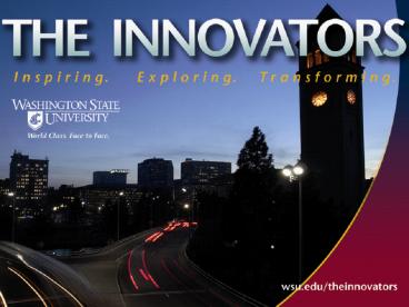 Cuttingedge Discoveries: Transforming Lives, Fueling the Economy