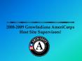 20082009 GrowIndiana AmeriCorps Host Site Supervisors PowerPoint PPT Presentation
