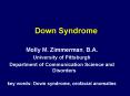 Down Syndrome PowerPoint PPT Presentation