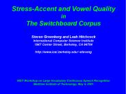 Goals and Objectives