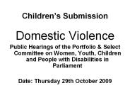 Domestic Violence
