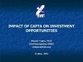 IMPACT OF CAFTA ON INVESTMENT OPPORTUNITIES PowerPoint PPT Presentation
