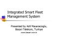 Integrated Smart Fleet Management System PowerPoint PPT Presentation