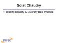 Solat Chaudry PowerPoint PPT Presentation