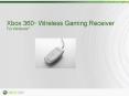 Xbox 360TM Wireless Gaming Receiver For Windows PowerPoint PPT Presentation