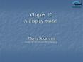 Chapter 12 A display model PowerPoint PPT Presentation