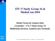 ITU-T Study Group 16