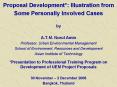Proposal Development: Illustration from Some Personally Involved Cases by A'T'M' Nurul Amin Professo PowerPoint PPT Presentation