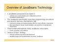 Overview of JavaBeans Technology PowerPoint PPT Presentation