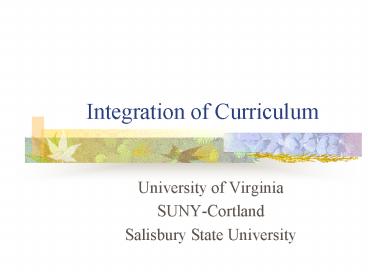 presentation player overlay