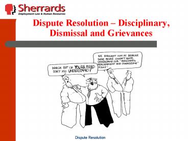 Dispute Resolution 