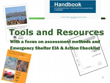 Tools and Resources