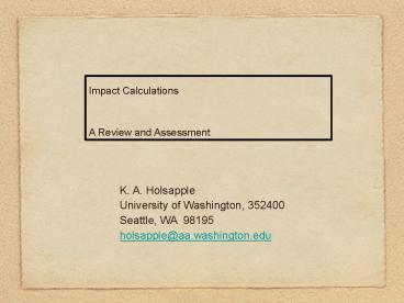 Rocks: A Modeling Challenge